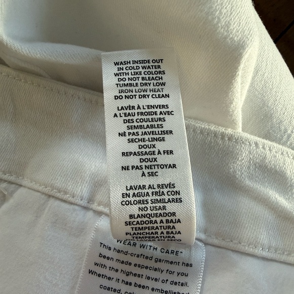 Good American Good Legs Plus Size White Skinny Sculpting Jeans NWT Size 24 - Picture 12 of 12